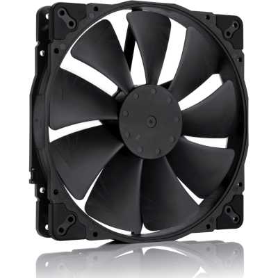 Кулер для корпуса/ Case Cooler Noctua NF-A20 PWM chromax.black.swap (200x200x30mm, 4-pin PWM, 86.46CFM, 18.1dBA, 800RPM, Black)