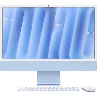 Моноблок Apple iMac 24" Blue (M4, 10C CPU, 10C GPU/16Gb/512Gb SSD) (MWV33ZP/A) Нужен переходник на EU