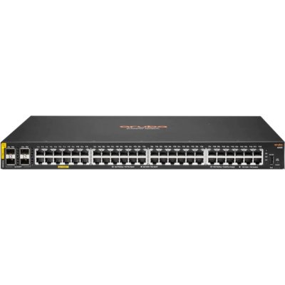 Коммутатор HPE Aruba 6000 R8N85A#ABB 48G 4SFP 48PoE+ 370W управляемый
