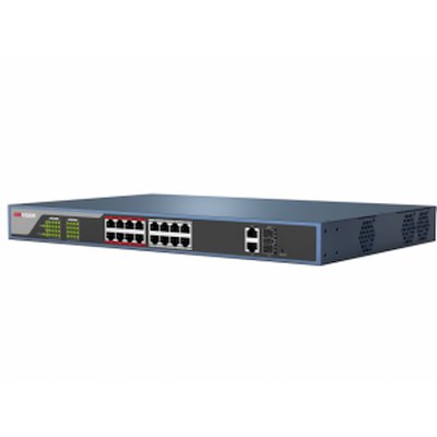 Коммутатор Hikvision DS-3E0318P-E 16xPOE
