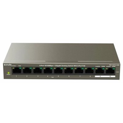 Коммутатор Tenda TEF1110P-8-102W 8PORT 100M 8POE