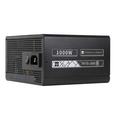 Блок питания ПК Thermalright, 1000W 80+ Gold (ATX, 3.0, PCIe 5.0, Full modular, 1x24(20+4)pin 600mm, 1xCPU 8(4+4)pin 650mm, 2xPCIe*2 8(6+2)pin 650+150mm, 1x12VHPWR PCIe 5.0 12+4pin 600mm, 4xSATA*4 450+150+150+150mm, 2xMOLEX4pin*3 500+150+150mm, Active, 12