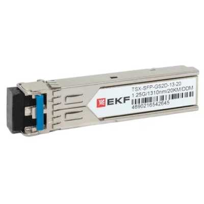 Модуль SFP EKF TSX-SFP-GM2D-85-05 1,25 Гбит двойное многомодовое оптоволокно 850нм 500м TSX