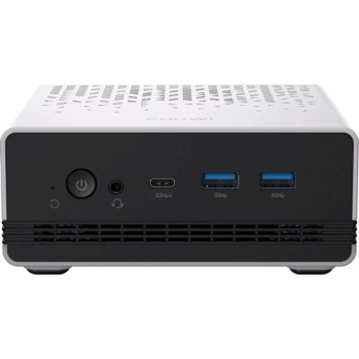 Компьютер Chuwi Ubox AMD Ryzen 5 6600H(3.3Ghz)/16384Mb/512PCISSDGb/Int:AMD Radeon/BT/WiFi/war 1y/1.35kg/Iron Gray/Win11Pro + DDR5 (SODIMM MAX 64GB)(RAM slot*2)/USB2.0*1/USB3.2G1*3/Type-C*1(DP,PD)/HDMI*1/DP*1/RJ45*2/WIFI6,BT5.