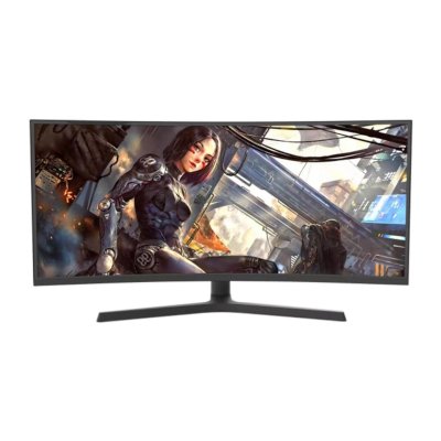 Монитор 34"; Lime X315A Black (VA, 3440x1440, 2xHDMI+2xDP+Audio out +DC, 1 ms, 178°/178°, 300 cd/m, 4000:1, 165Hz, Curved, G-sync)