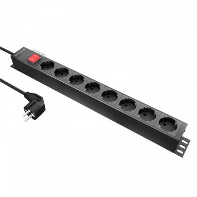 Блок распределения питания NTSS NTSS-PDU-DA2034 гор.размещ. 8x базовые 16A Schuko 2м