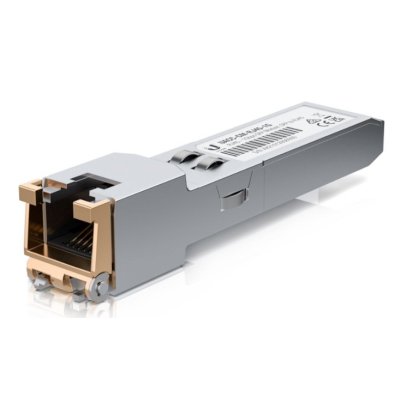 Трансивер Ubiquiti UACC-CM-RJ45-1G Модуль 1G SFP to 1GbE RJ45