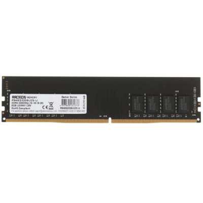 Оперативная память AMD Radeon R9, DDR4, 8GB (1x8GB), 3200MHz, CL16, DIMM