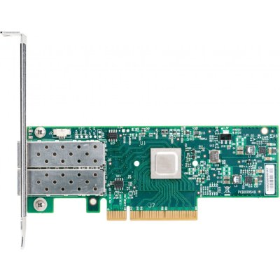 Сетевая карта ConnectX-4 Lx EN network interface card, 25GbE dual-port SFP28, PCIe3.0 x8, tall bracket, SR-IOV, TCP/UDP, MPLS, VxLAN, NVGRE, GENEVE, iSER, NFS RDMA, SMB Direct, ROHS R6