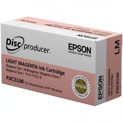 Картридж струйный Epson PJIC7 светло-пурпурный для Discproducer PP-100 (C13S020449/C13S020690)