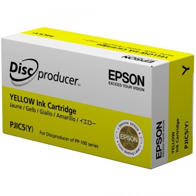 Картридж струйный Epson PJIC7 желтый для Discproducer PP-100 (C13S020451/C13S020692)