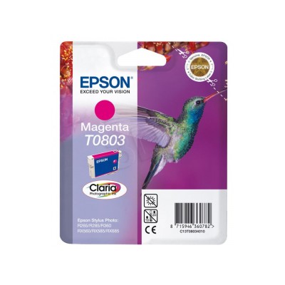 Картридж струйный Epson C13T08034011 пурпурный (330 стр.) для Epson St Ph P50/PX660/PX720WD