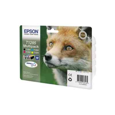 Картридж струйный Epson T1285 C13T12854012 4цв. набор карт. для Epson S22/SX125