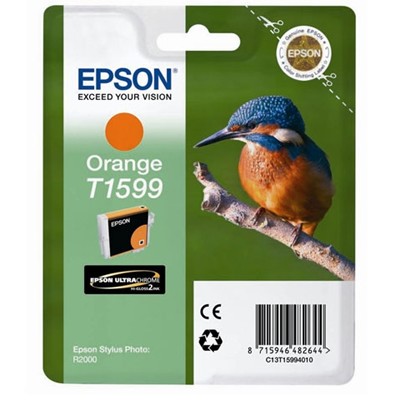 Картридж EPSON T1599 оранжевый для R2000