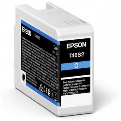 Картридж/ Singlepack Cyan T46S2 UltraChromePro10 ink 25ml