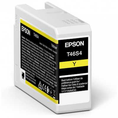 Картридж струйный Epson T46S4 (C13T46S400) желтый (25 мл) для SureColor SC-P700