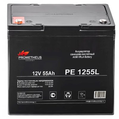 Батарея для ИБП Prometheus Energy PE 1255L 12В 55А·ч
