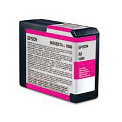 Картридж струйный Epson T580A (C13T580A00) пурпурный (80 мл) для Epson Stylus Pro-3880