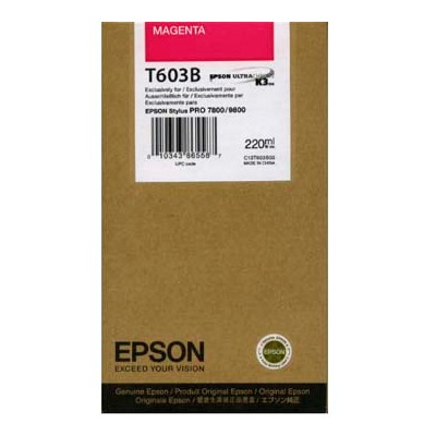 Картридж EPSON Stylus Pro 7800/9800 (220 ml) пурпурный
