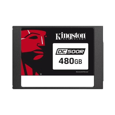 Накопитель SSD Kingston 480GB SSDNow DC500R (Read-Centric) SATA 3 2.5 (7mm height) 3D TLC