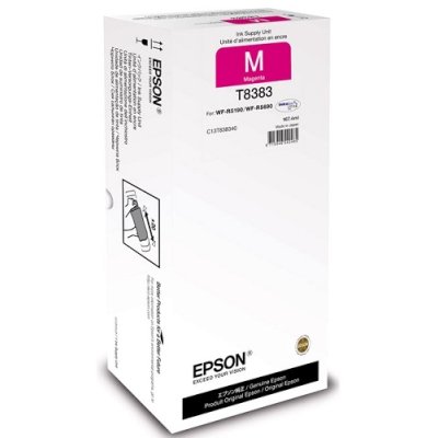 Контейнер EPSON T8383 пурпурный повышенной емкости для WF-R5190DTW/5690DTWF