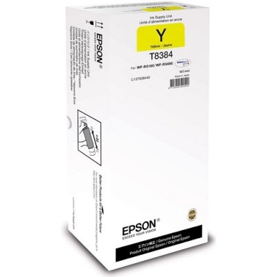 Картридж струйный Epson C13T838440 желтый (20 000 стр. 167.4 мл) для WorkForce WF-R5190DTW WF-R5190, WF-R5690DTWF WF-R5690