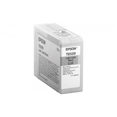 Картридж струйный EPSON T8509 светло-серый (80 мл.) для SureColor SC-P800