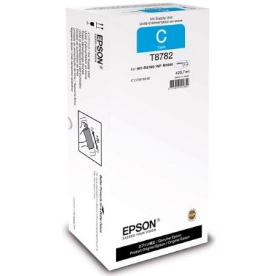 Контейнер EPSON T8782 голубой экстраповышенной емкости для WF-R5190DTW/5690DTWF
