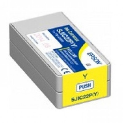 Картридж струйный SJIC22P(Y): INK CARTRIDGE FOR TM-C3500 желтый