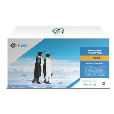 Картридж лазерный G&G GG-C052H черный (9000стр.) для Canon MF421/426/428/429/LBP 212/214/215