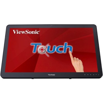 Монитор 23.6" ViewSonic TD2430 VA 1920x1080, сенсорный, 60 Гц, 5 мс, 16:9, 200 кд/м2, 1xHDMI, 1хDP, 1хVGA, USB 3.0, 1x3.5 мм, черный