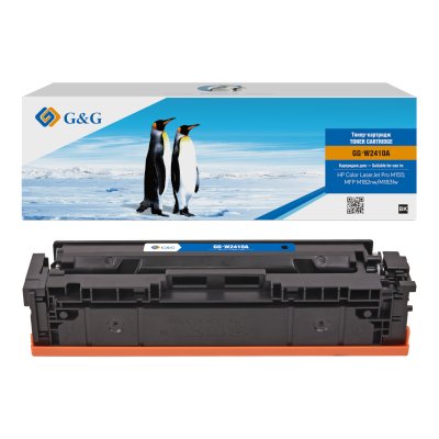 Картридж G&G аналог HP W2410A/216A черный 105K с чипом