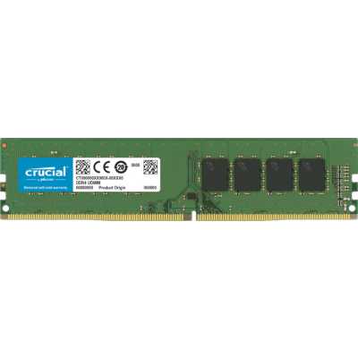 Оперативная память Crucial, DDR4, 8GB (1x8GB), 3200MHz, CL22, DIMM