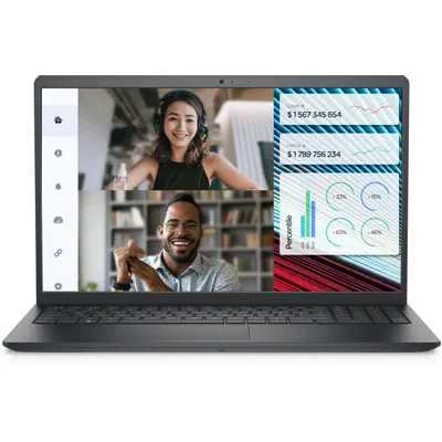Ноутбук Dell Vostro 3520 Core i5 1235U 8Gb SSD 512Gb Intel UHD Graphics 15.6" WVA FHD (1920x1080) Ubuntu черный WiFi BT Cam (3520-5850)