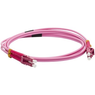 Патч-корд Lanmaster LAN-2LC-2LC/OM4-15 2x50/125 OM4 LC дуплекс-LC дуплекс 15м LSZH голубой