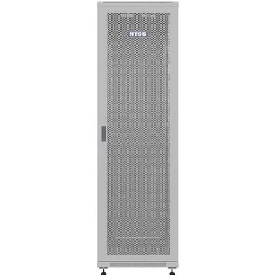 Шкаф серверный NTSS Премиум (NTSS-R22U6080PD) напольный 22U 600x800мм пер.дв.перфор. металл 900кг серый 710мм 54кг 1102мм IP20 сталь