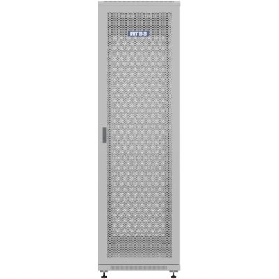 Шкаф серверный NTSS Премиум (NTSS-R42U6080PD/PD) напольный 42U 600x800мм пер.дв.перфор. задн.дв.перфор. 900кг серый 710мм 63кг 1987мм IP20 сталь