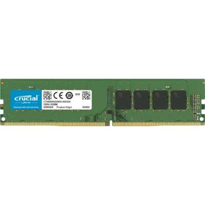 Оперативная память Crucial, DDR4, 8GB (1x8 GB), 3200 MHz, CL22, UDIMM