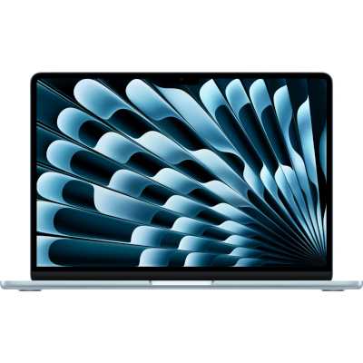 Ноутбук Apple MacBook Air A3449/13.6"/IPS (Liquid Retina)/Apple M5 10 core/16Gb/1024Gb SSD/Apple Graphics 10 core GPU/macOS/светло-голубой/1.23kg