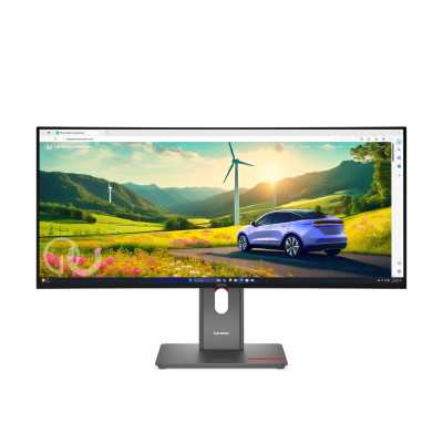 Монитор Lenovo 34" ThinkVision P34WD-40 черный IPS LED 4ms 21:9 HDMI M/M HAS Piv 2000:1 350cd 178гр/178гр 3440x1440 120Hz DP WQ USB 10кг