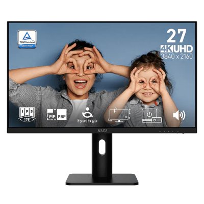 Монитор MSI 9S6-3PB49H-414 27" MP273UP E6 черный IPS LED 16:9 HDMI M/M матовая HAS Piv 300cd 178гр/178гр 3840x2160 60Hz DP 4K 5.75кг