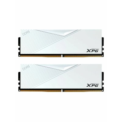 Оперативная память XPG Lancer, DDR5, 32GB (2x16GB), 6000MHz, CL30, DIMM, с радиаторами, белый