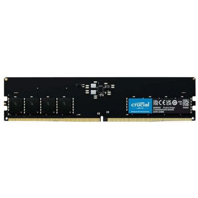 Оперативная память Crucial, DDR5, 16GB (1x16 GB), 5600 MHz, CL46, DIMM