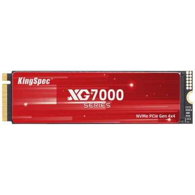 Накопитель SSD Kingspec PCIe 4.0 x4 512GB XG7000-512 XG7000 M.2 2280