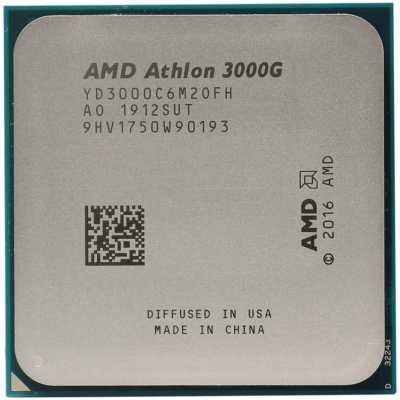 Процессор AMD Athlon 3000G Soc-AM4 3.5GHz OEM