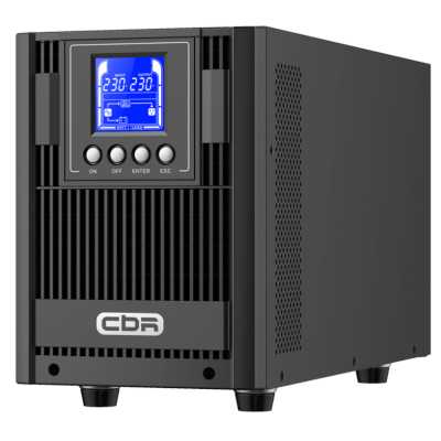 ИБП CBR ESSENCE ESN-2000C [Online 2000 VA / 2000 W, Tower, 6 x C13, LCD, HID-USB, RS232, EPO, SNMP slot] (ESN-2KT-6I-LCHERSC)