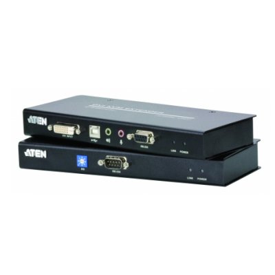Удлинитель ATEN USB DVI Cat 5 KVM Extender (1024 x 768@60m)