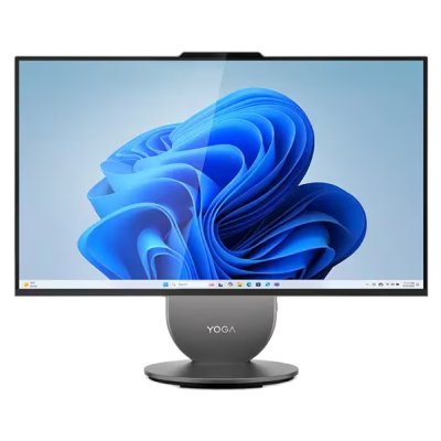 Моноблок Lenovo Yoga AIO 27IAH10 27" QHD (2560x1440) IPS 400N 120Hz, Ultra 9 285H, 32GB LPDDR5x-7467, 1TB SSD M.2, NVIDIA RTX 4050 6GB, WiFi7, BT, Wireless KB&Mouse, Win 11 Home Rus, Luna Grey, 1Y