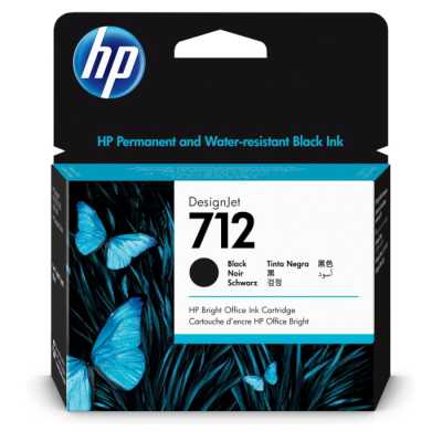 Картридж струйный HP 712 3ED71A черный (80мл) для HP DJ Т230/630
