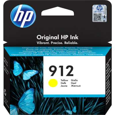 Картридж струйный HP 912 3YL79AE желтый (315стр.) для HP DJ IA OfficeJet 801x/802x